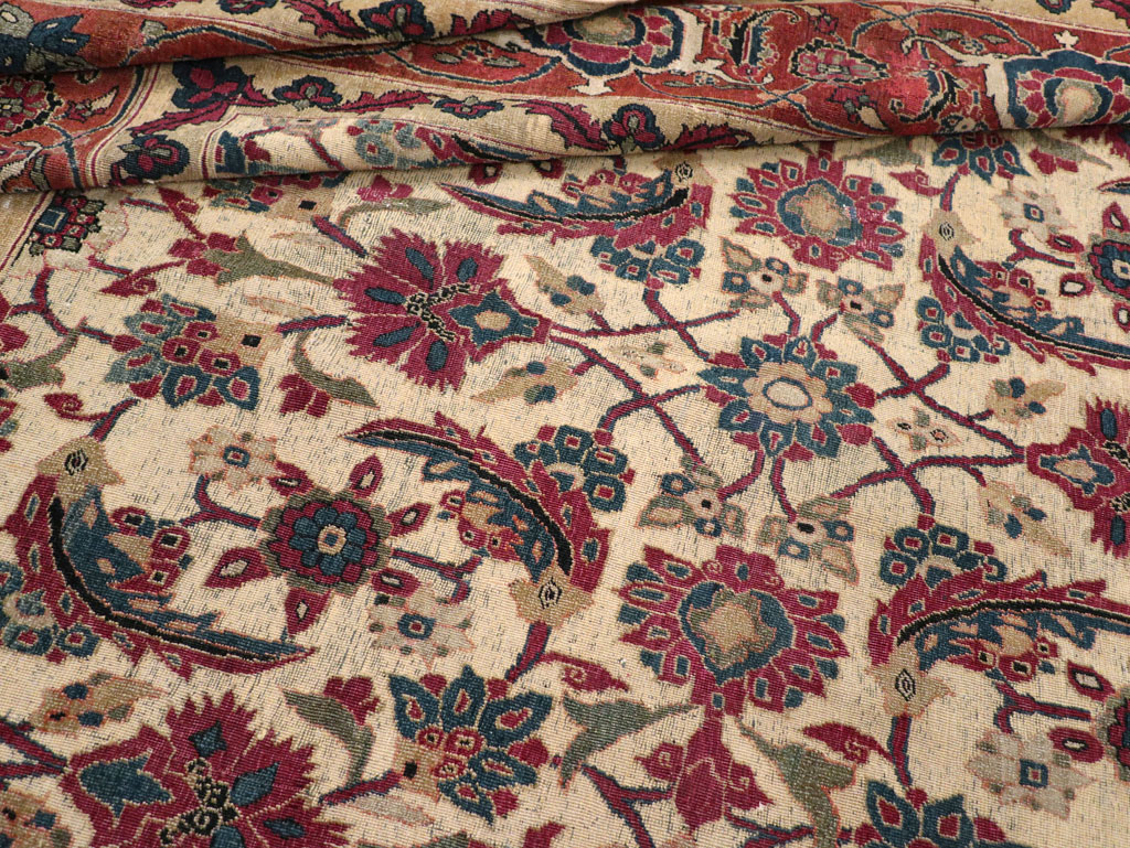 Antique Persian Tabriz Gallery Carpet, No.8295 - Gss