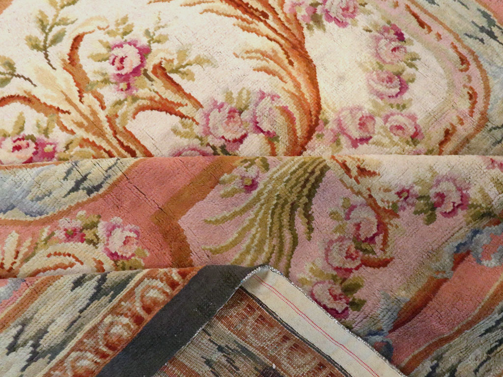 Antique French Savonnerie Carpet, No.8308 - Gss