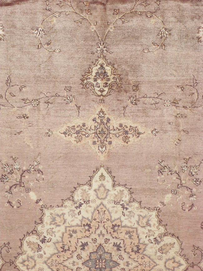 Antique Turkish Oushak Carpet, No.8325 - Gss