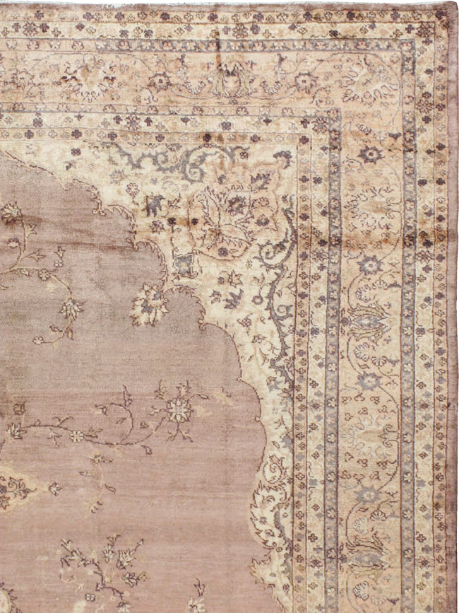 Antique Turkish Oushak Carpet, No.8325 - Gss