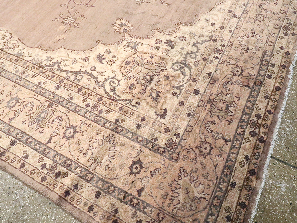 Antique Turkish Oushak Carpet, No.8325 - Gss