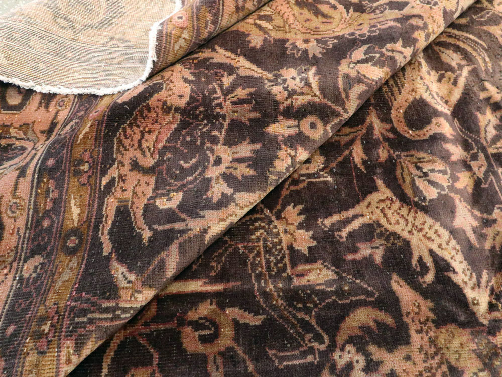 Antique Indian Lahore Carpet, No.8332 - Gss