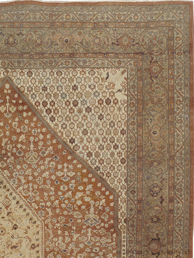 Antique Persian Tabriz Carpet, No.8342 - Gss