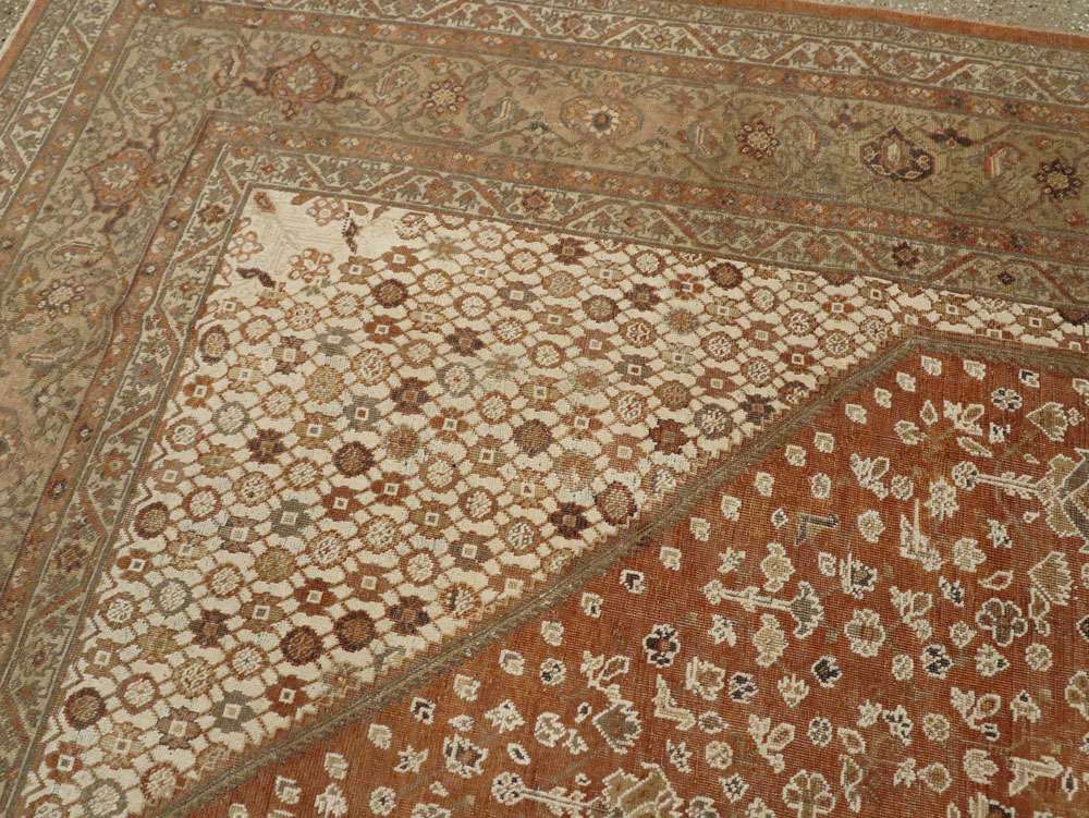 Antique Persian Tabriz Carpet, No.8342 - Gss