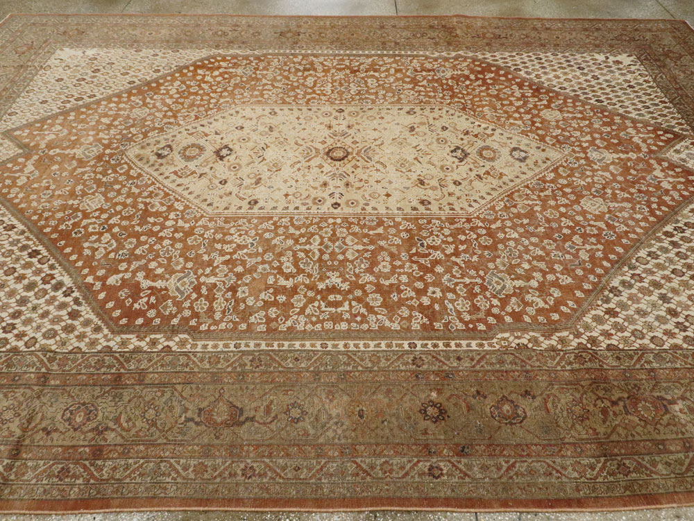 Antique Persian Tabriz Carpet, No.8342 - Gss