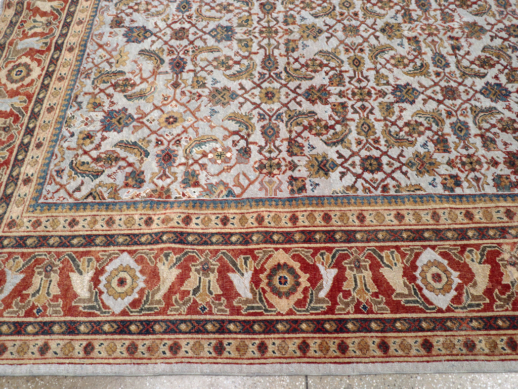 Antique Persian Mahal Room Size Carpet, No.8347 - Gss
