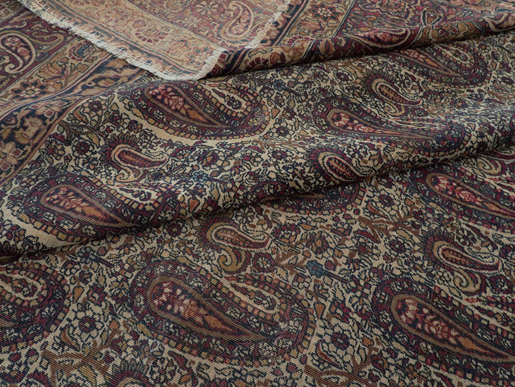 Antique Persian Lavar Kerman Carpet, No.8357 - Gss