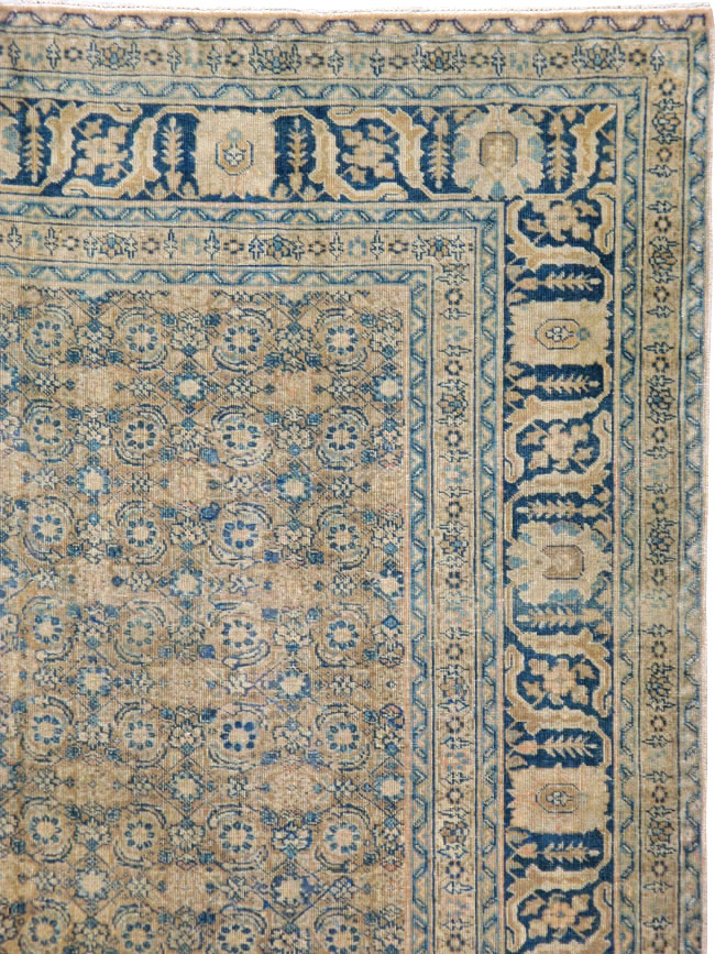 Antique Persian Tabriz Carpet, No.8365 - Gss