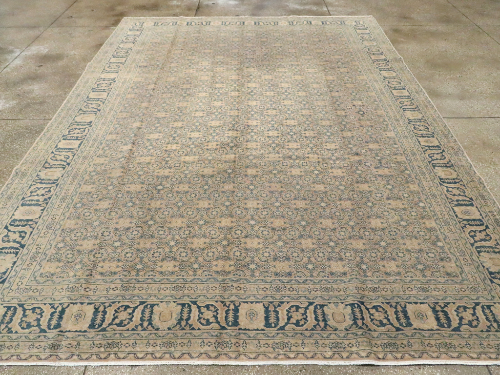 Antique Persian Tabriz Carpet, No.8365 - Gss