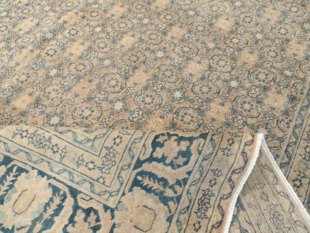 Antique Persian Tabriz Carpet, No.8365 - Gss