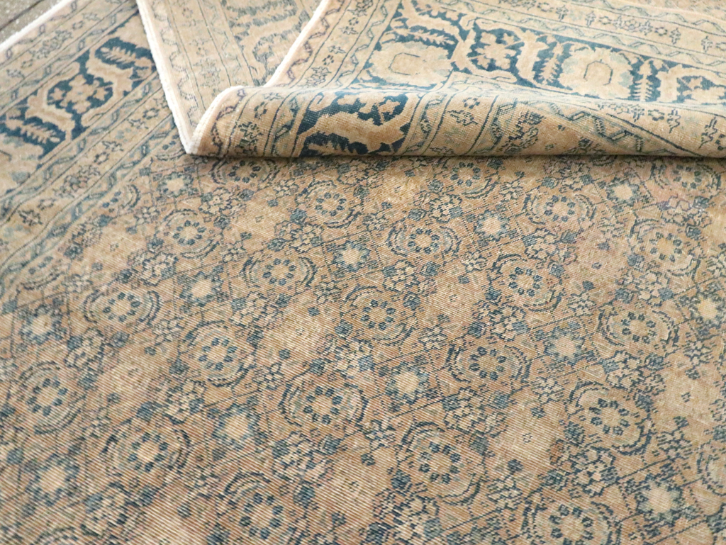 Antique Persian Tabriz Carpet, No.8365 - Gss