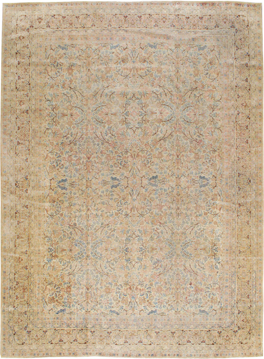 Antique Persian Kerman Carpet, No.8380 - Gss