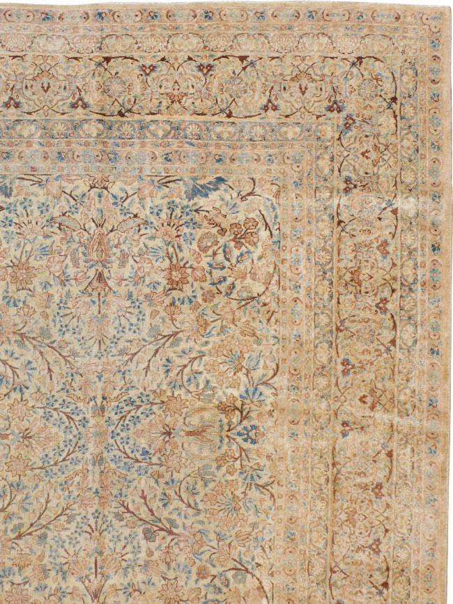 Antique Persian Kerman Carpet, No.8380 - Gss