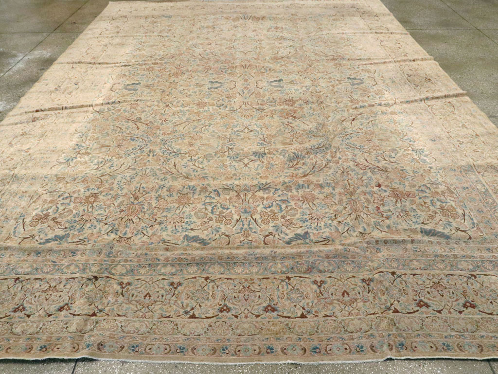 Antique Persian Kerman Carpet, No.8380 - Gss