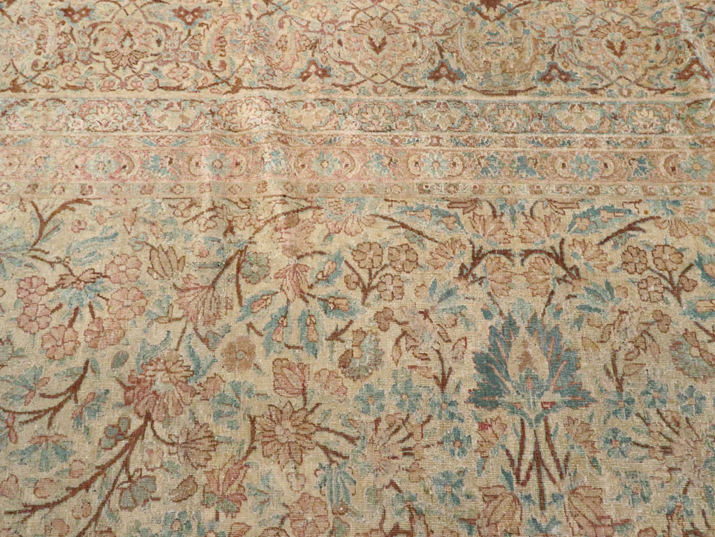 Antique Persian Kerman Carpet, No.8380 - Gss