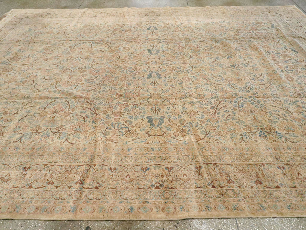 Antique Persian Kerman Carpet, No.8380 - Gss