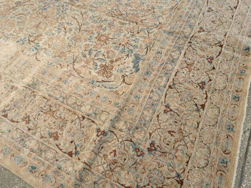 Antique Persian Kerman Carpet, No.8380 - Gss