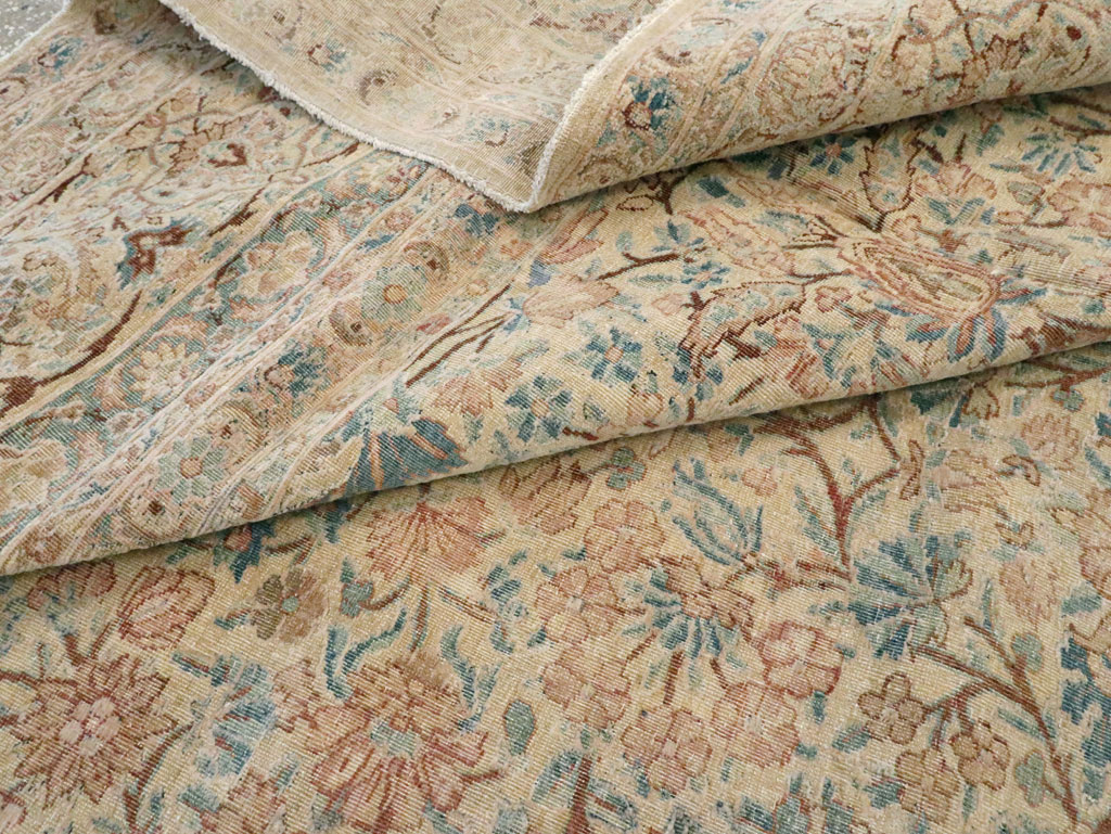 Antique Persian Kerman Carpet, No.8380 - Gss