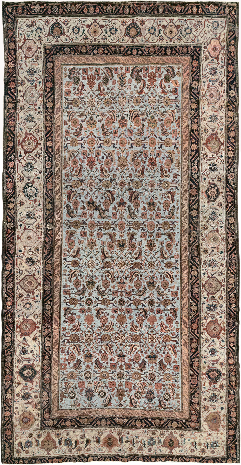 Antique Persian Malayer Gallery Carpet, No.8389 - Gss