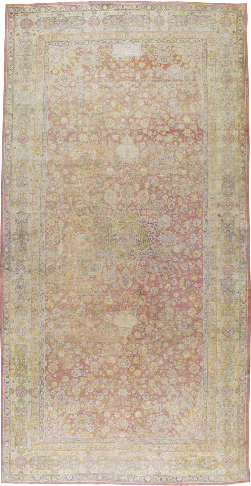 Antique Indian Lahore Carpet, No.8394 - Gss