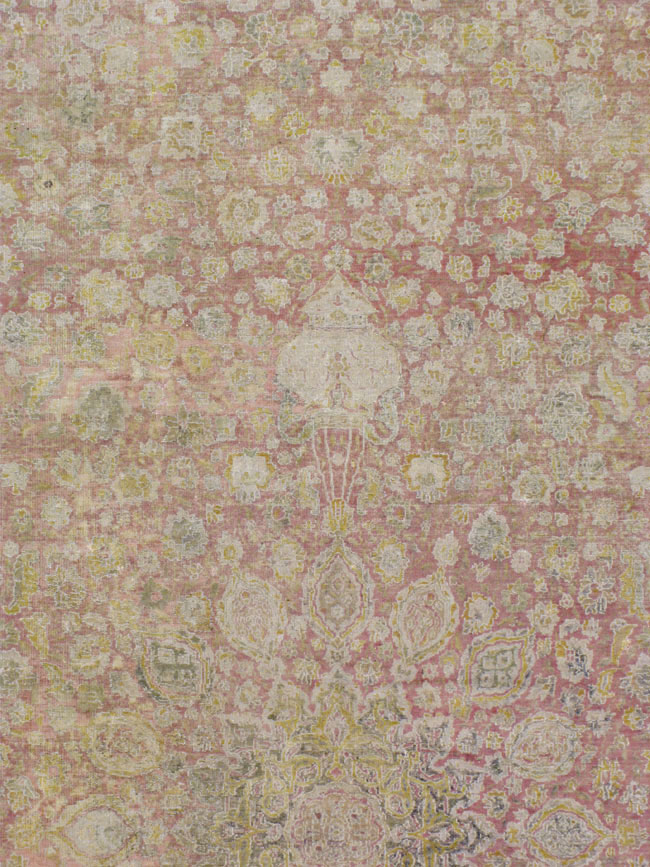 Antique Indian Lahore Carpet, No.8394 - Gss