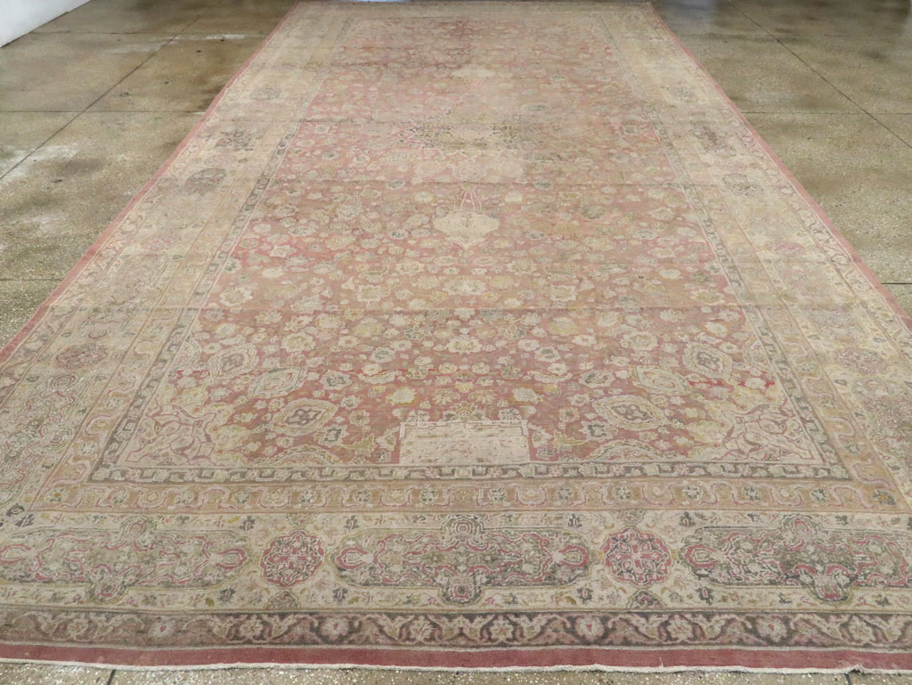 Antique Indian Lahore Carpet, No.8394 - Gss