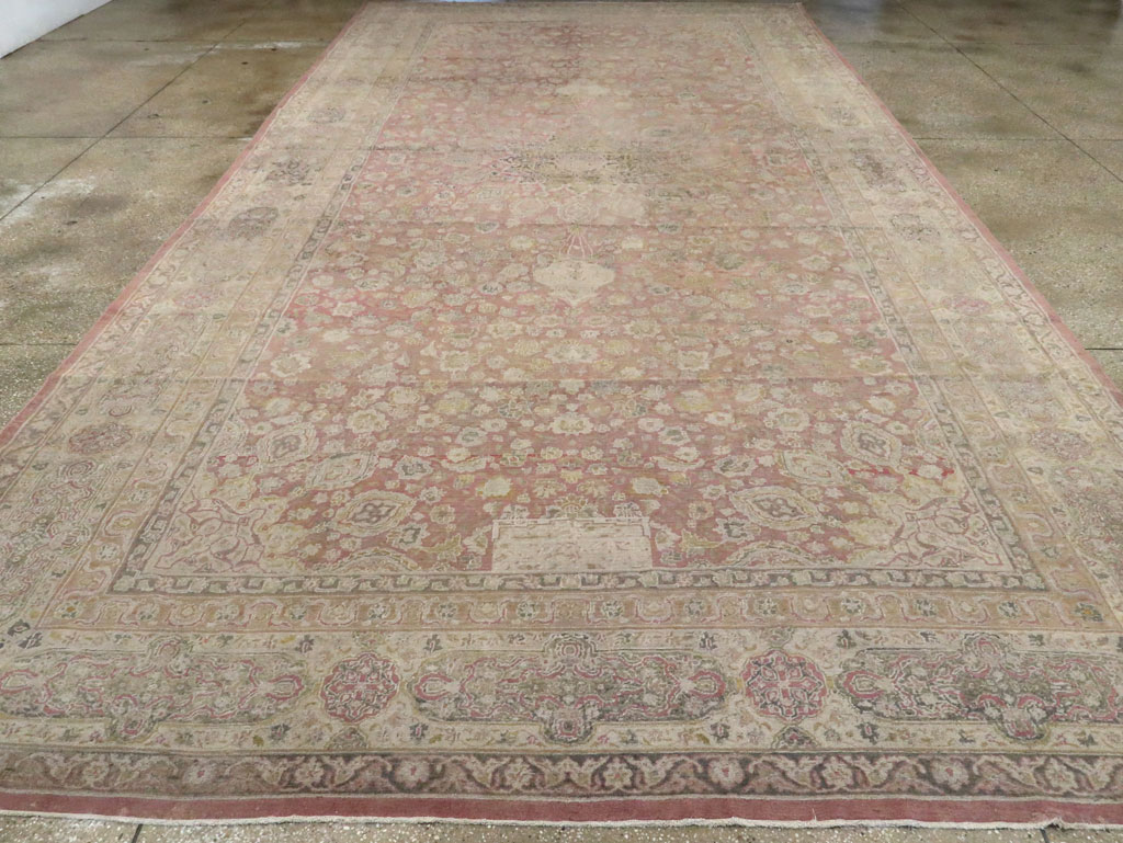 Antique Indian Lahore Carpet, No.8394 - Gss