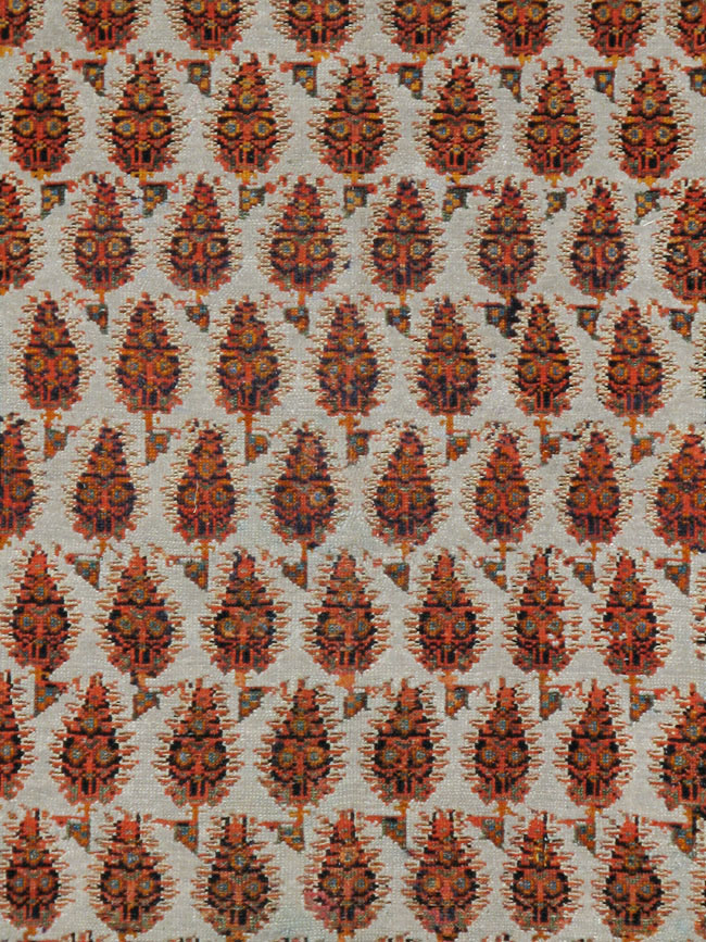 Antique Persian Malayer Runner, No.8423 - Gss