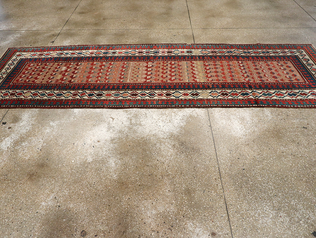 Antique Caucasian Kazak Rug, No.8429 - Gss