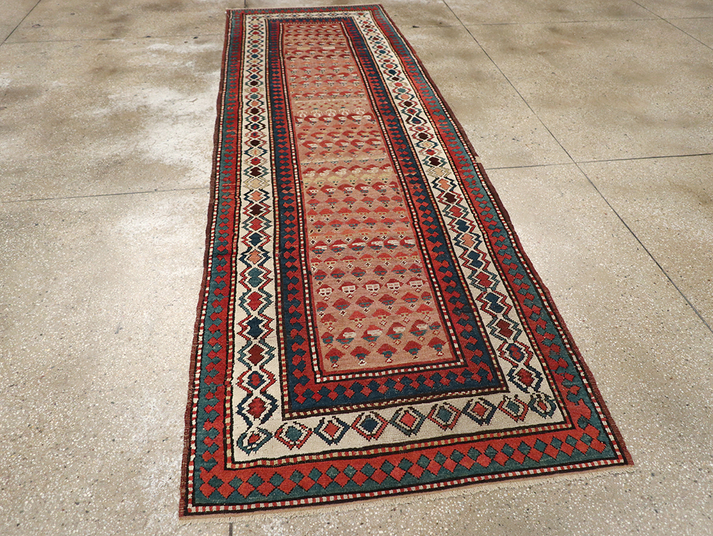 Antique Caucasian Kazak Rug, No.8429 - Gss