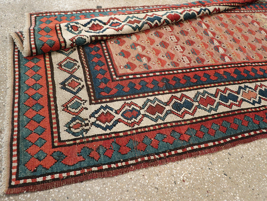 Antique Caucasian Kazak Rug, No.8429 - Gss