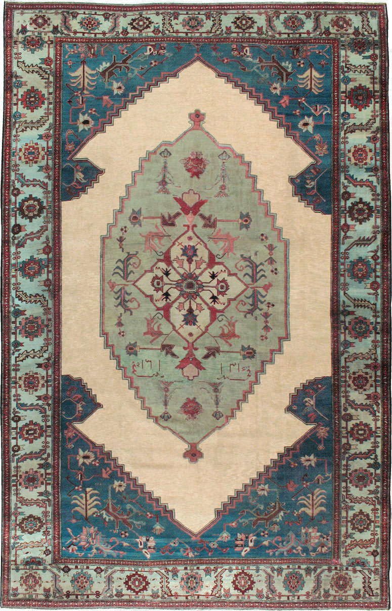 Antique Persian Bakshaish Carpet, No.8455 - Gss