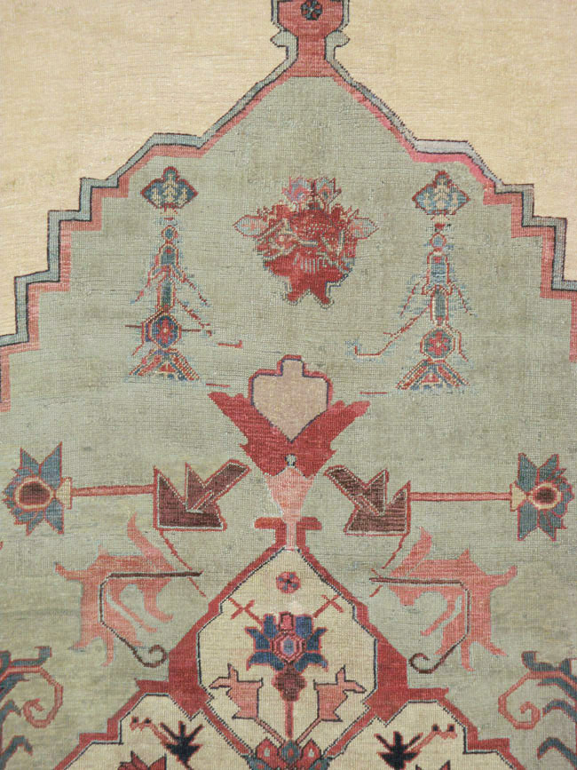 Antique Persian Bakshaish Carpet, No.8455 - Gss