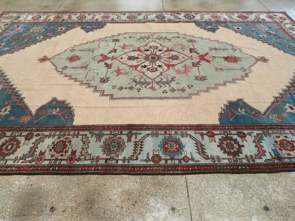 Antique Persian Bakshaish Carpet, No.8455 - Gss