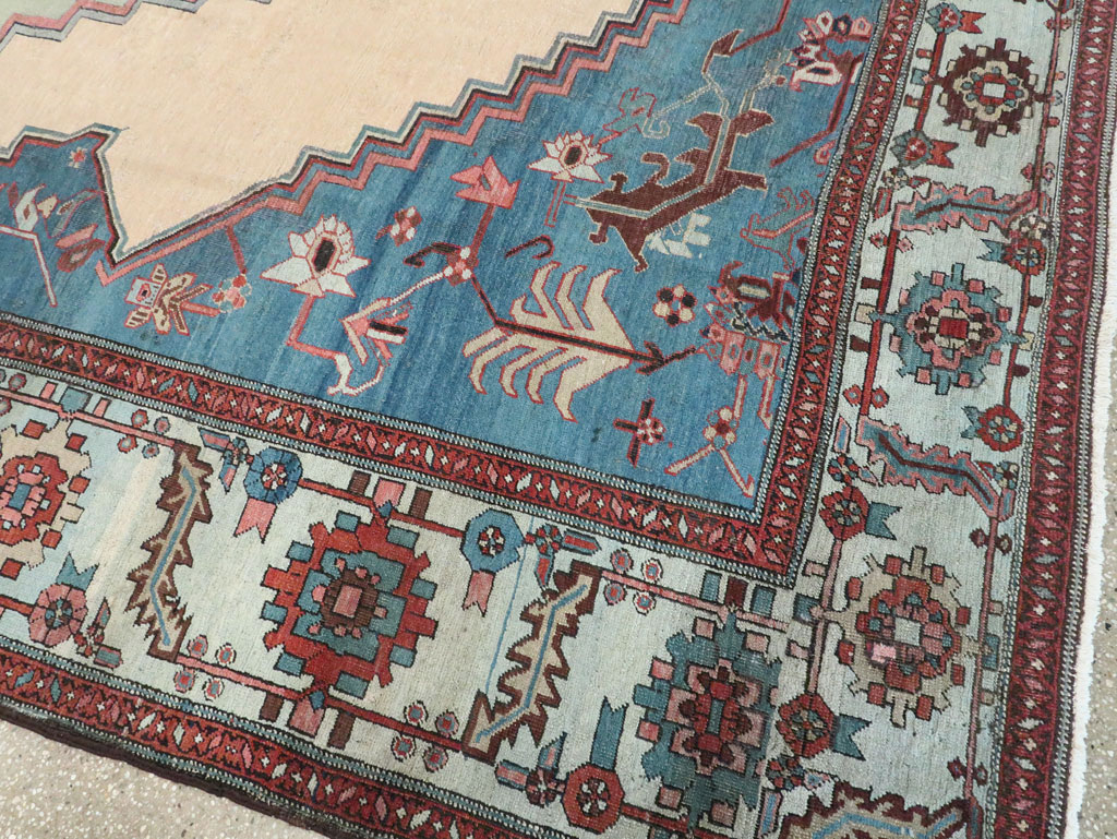 Antique Persian Bakshaish Carpet, No.8455 - Gss