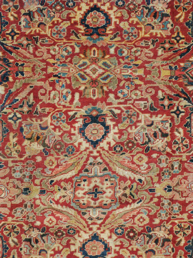 Vintage Persian Mahal Carpet, No.8464 - Gss