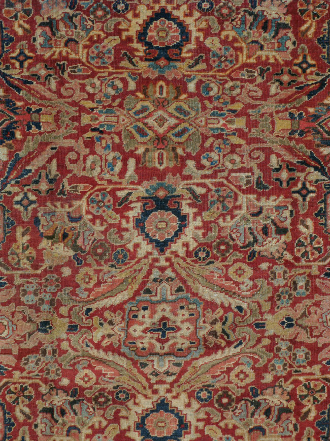 Vintage Persian Mahal Carpet, No.8464 - Gss