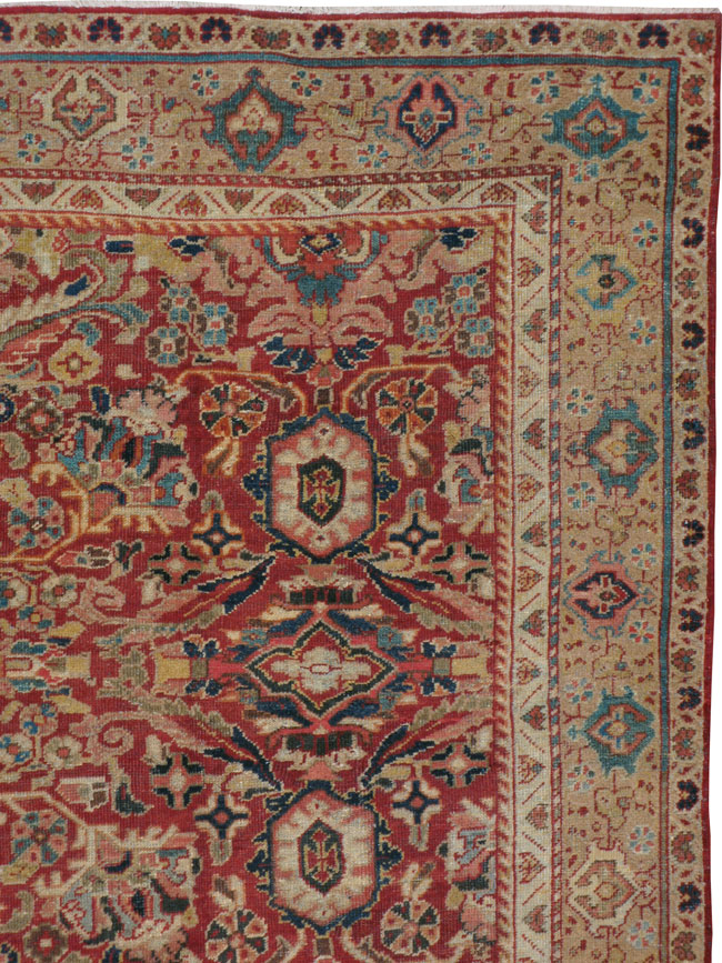 Vintage Persian Mahal Carpet, No.8464 - Gss
