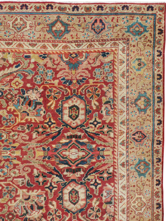 Vintage Persian Mahal Carpet, No.8464 - Gss