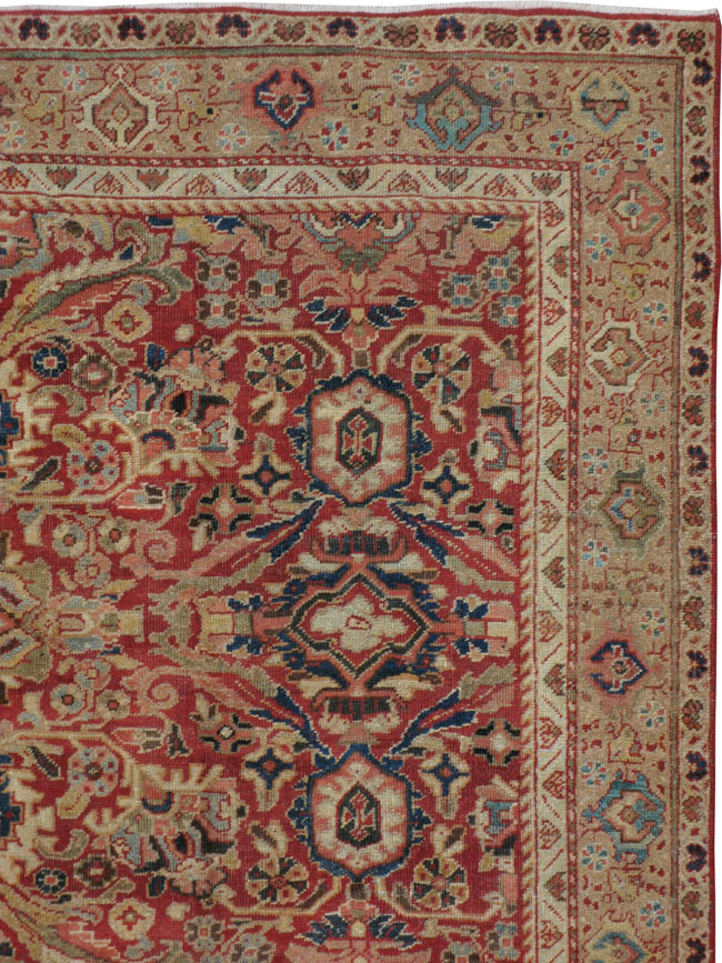 Vintage Persian Mahal Carpet, No.8464 - Gss