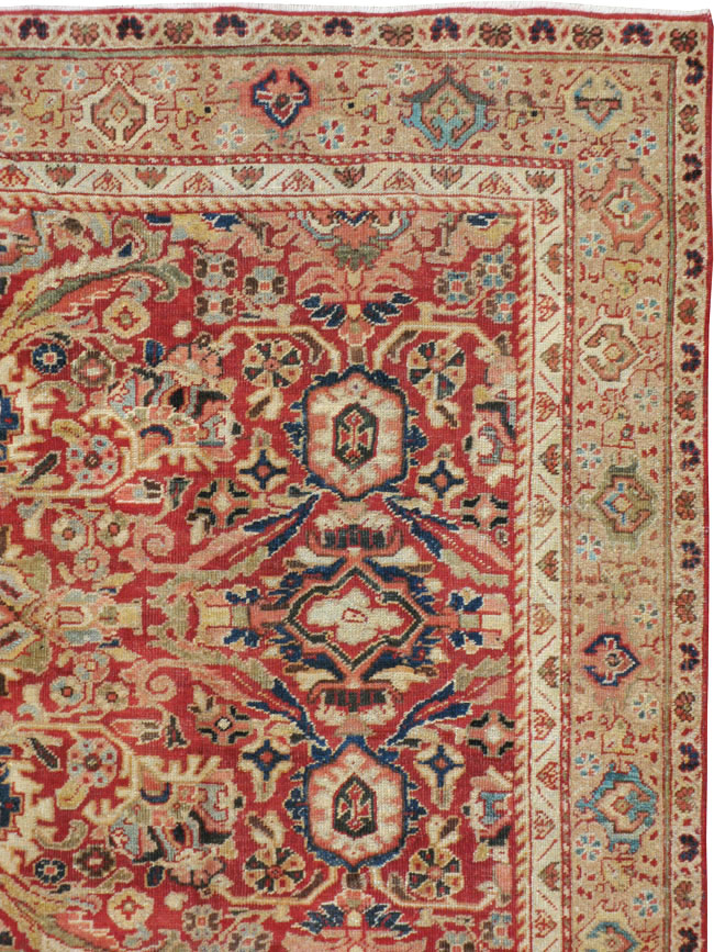 Vintage Persian Mahal Carpet, No.8464 - Gss