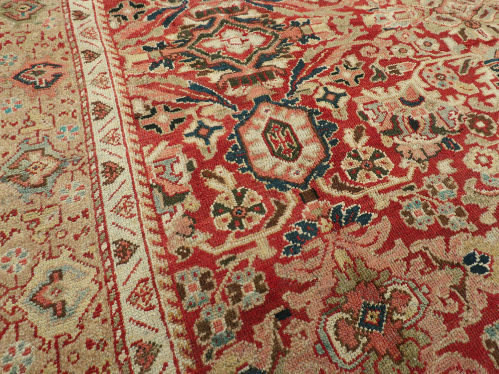 Vintage Persian Mahal Carpet, No.8464 - Gss