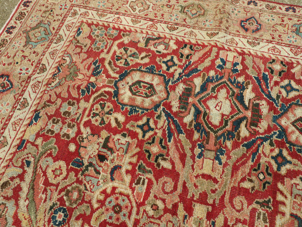 Vintage Persian Mahal Carpet, No.8464 - Gss