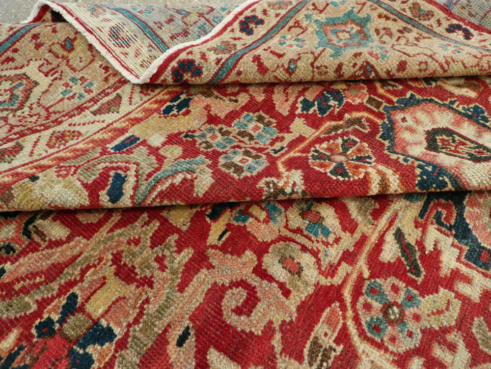 Vintage Persian Mahal Carpet, No.8464 - Gss