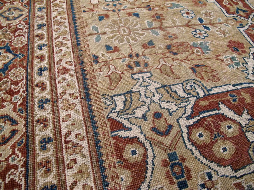 Antique Persian Mahal Carpet, No.8470 - Gss