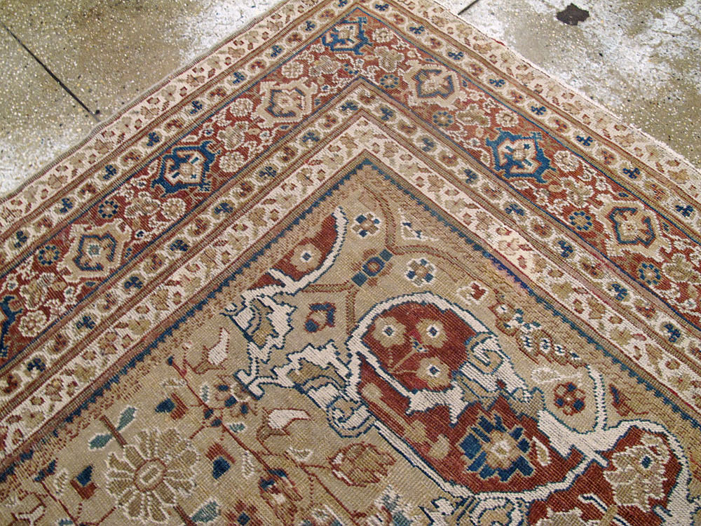 Antique Persian Mahal Carpet, No.8470 - Gss