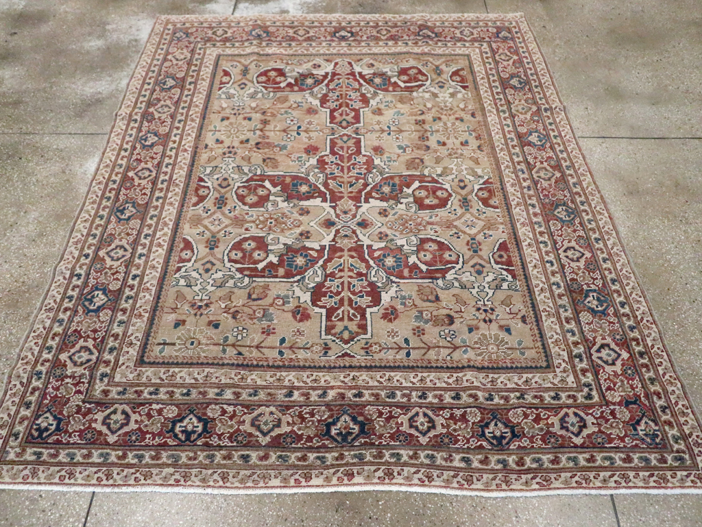 Antique Persian Mahal Carpet, No.8470 - Gss