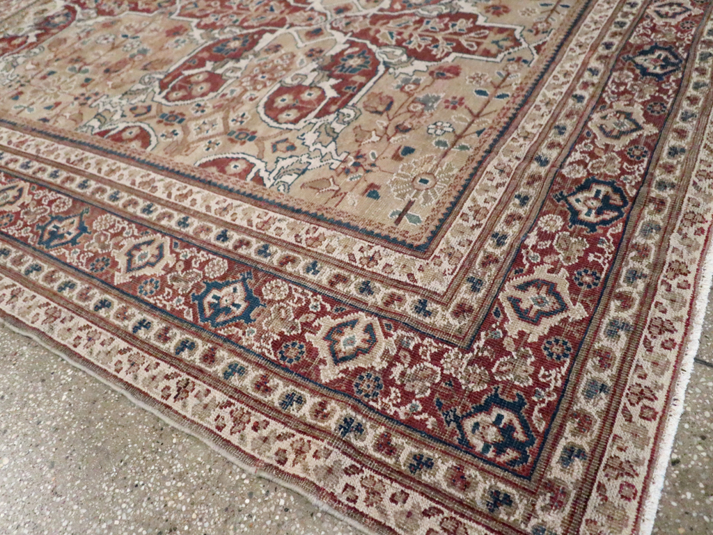 Antique Persian Mahal Carpet, No.8470 - Gss