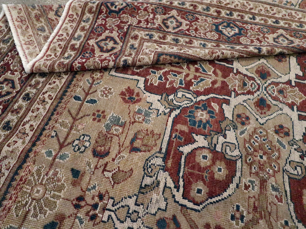 Antique Persian Mahal Carpet, No.8470 - Gss