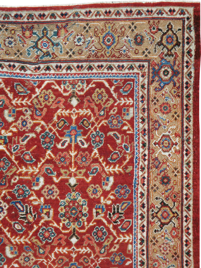 Antique Persian Mahal Carpet, No.8472 - Gss